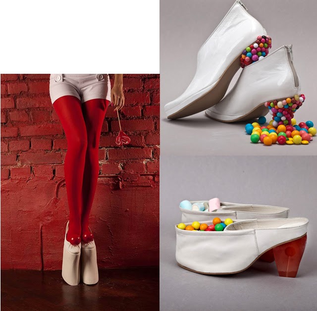 candy heels shoes