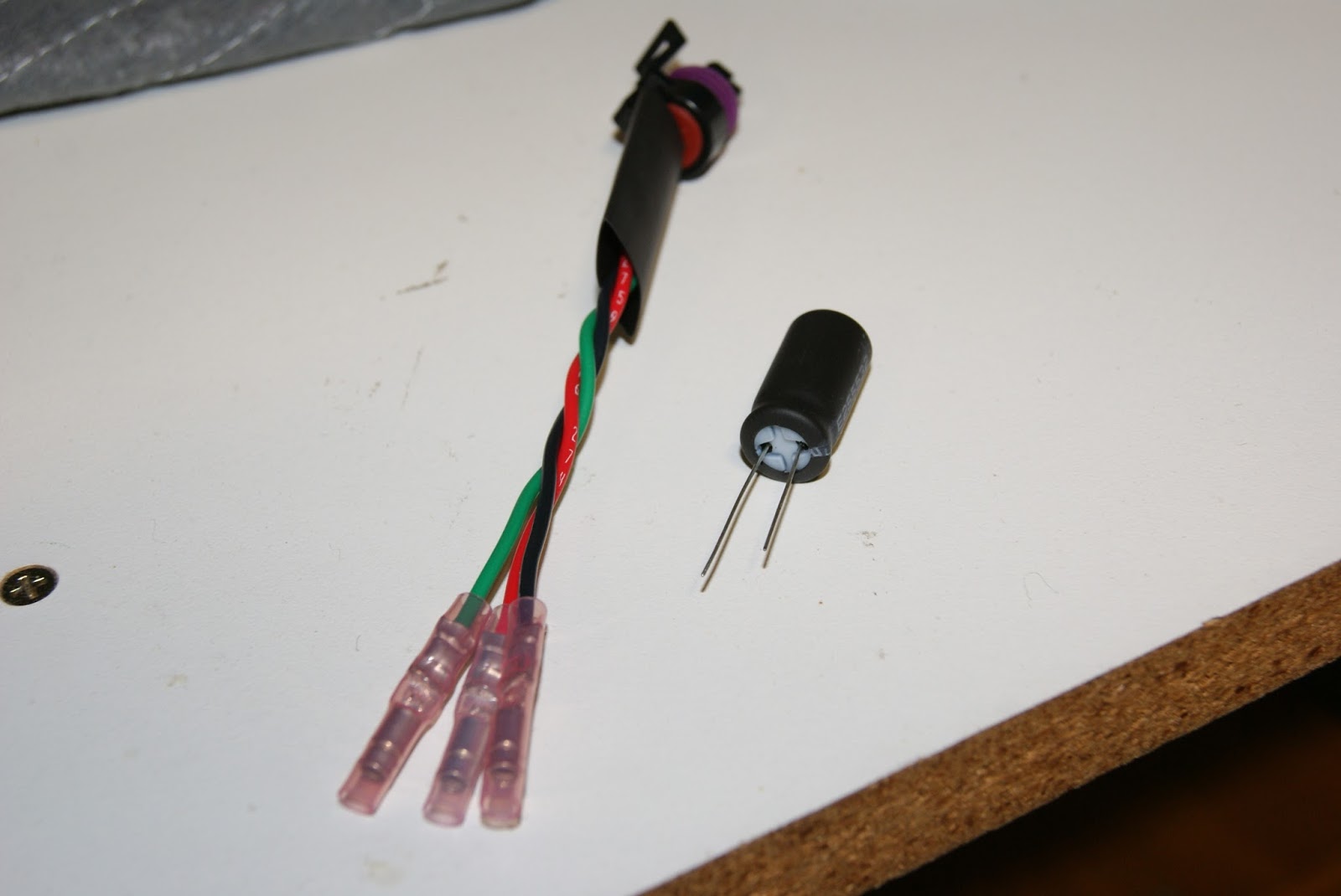 DOG Aviation John's RV12 Blog Wiring Kavlico Fuel Pressure Sensor & Capacitor Modification