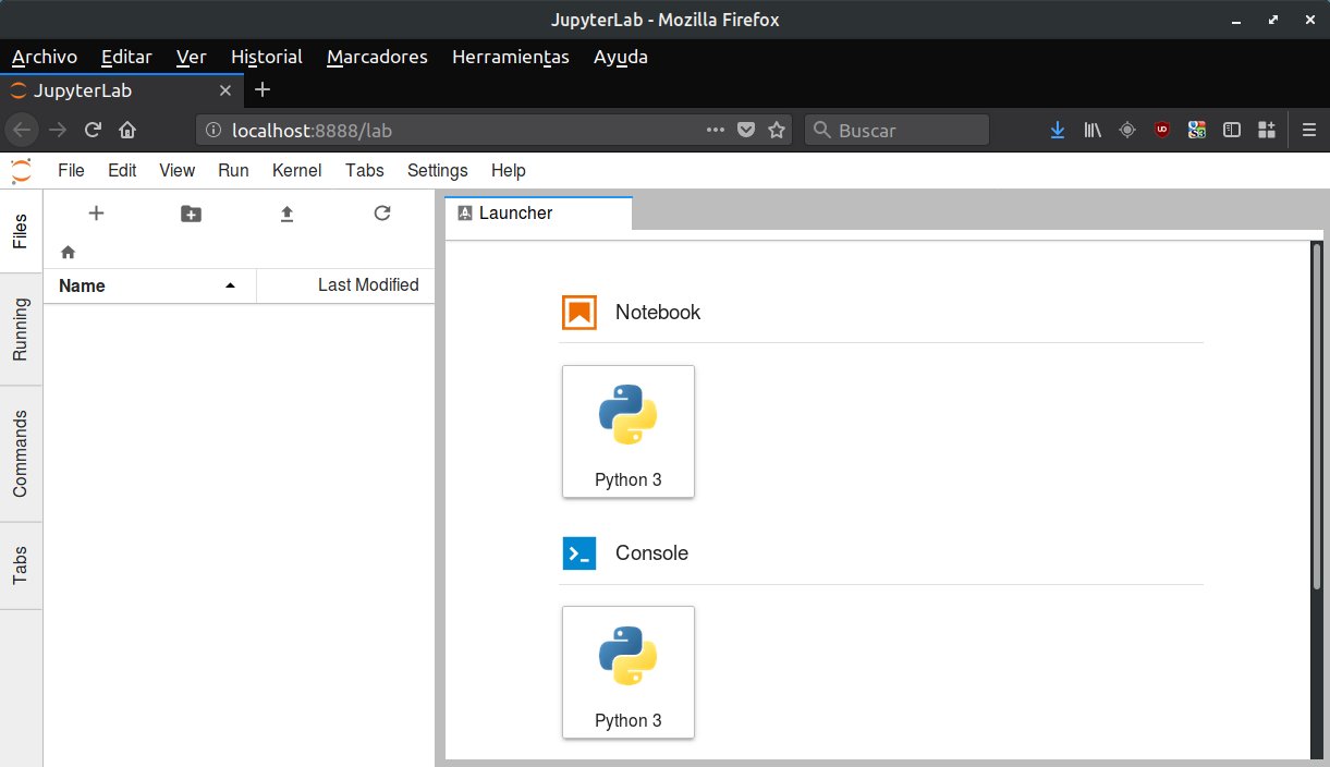 Python 3 para impacientes Primeros pasos con JupyterLab