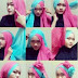 Tutorial Hijab 2 Warna