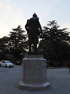 大阪城豊國神社 豊臣秀吉公銅像