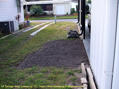 Creating a Stylish Golf Cart Path in Side Yard Creating a Stylish Golf Cart Path in Side Yard