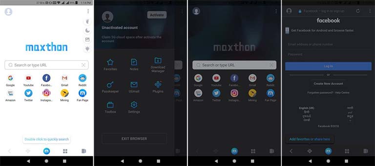Inilah 5 Browser Android Yang Memiliki Fitur Dark Mode / Night Mode Inilah 5 Browser Android Yang Memiliki Fitur Dark Mode / Night Mode