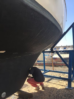 Preparando el barco para navegar