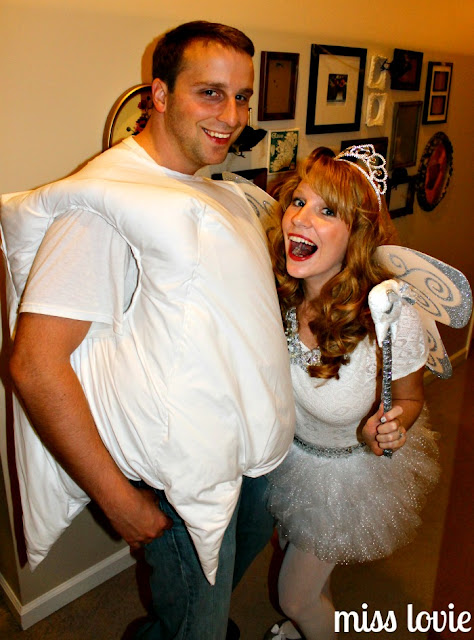 Miss Lovie: The Tooth Fairy and her Tooth Costumes and Happy Halloween!