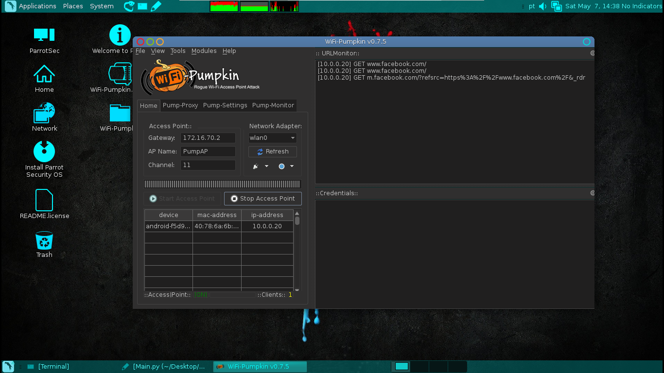 WiFi-Pumpkin v0.8.1 - Framework for Rogue Wi-Fi Access Point Attack ...