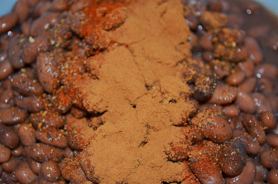 Spices added Photo by Trisha Field