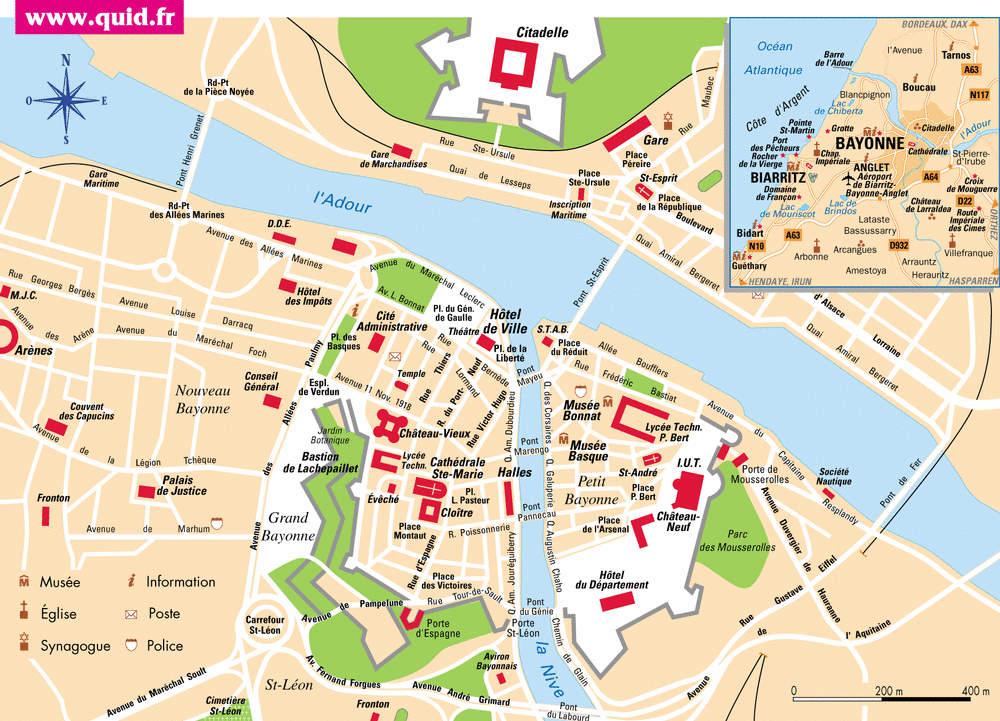 plan de bayonne