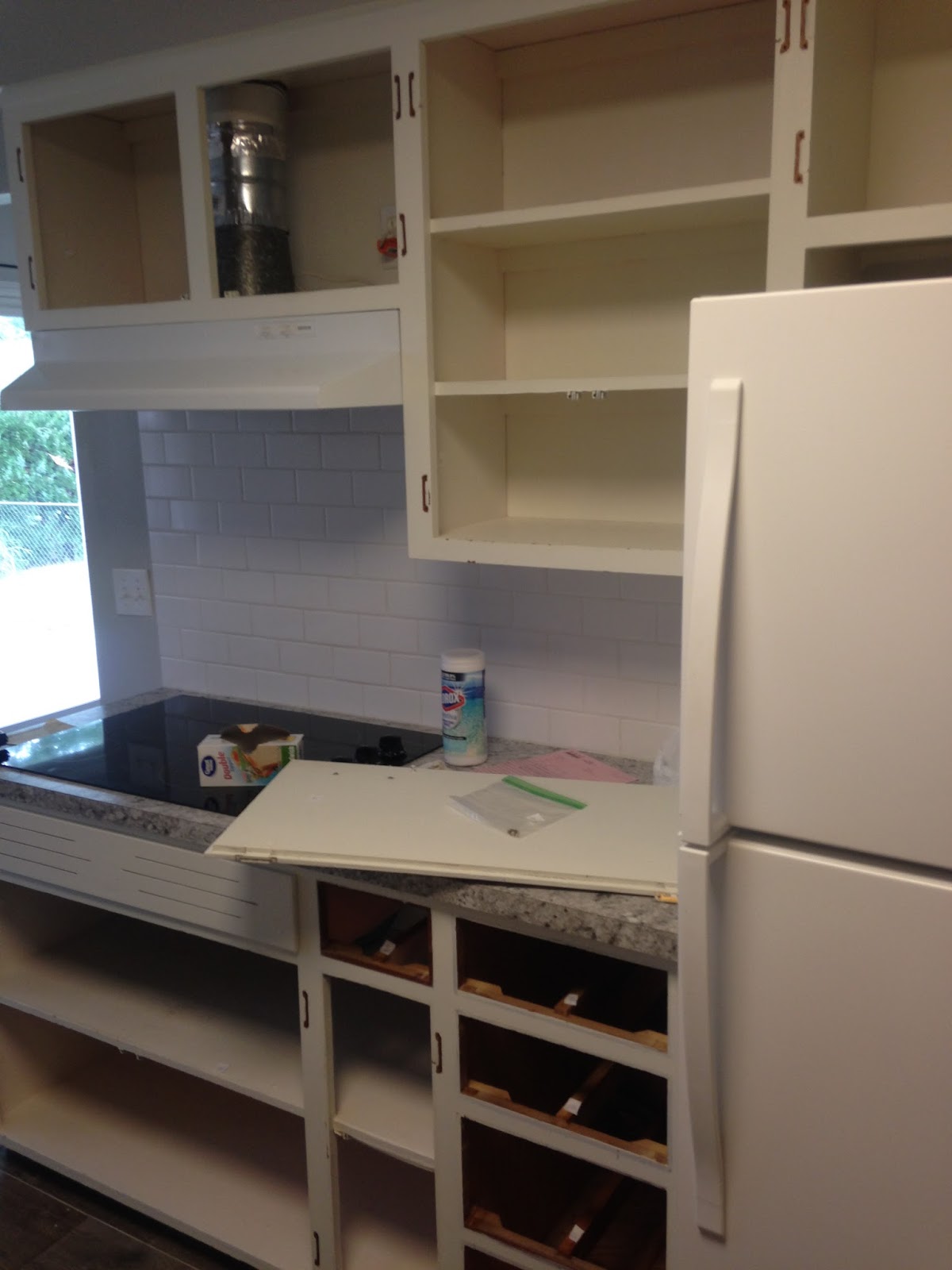 Lyndi's Projects: Repainting Kitchen Cabinets