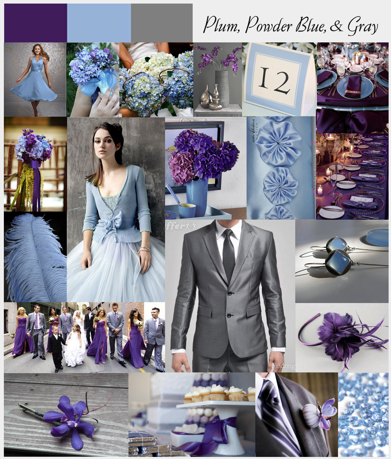 Plum and Blue Wedding Colors Plum and Blue Wedding Colors Ideas