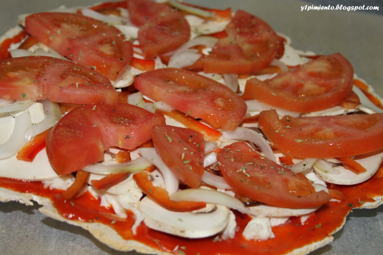 ¡Y un pimiento!: Pizza &amp;quot;della Casa&amp;quot;
