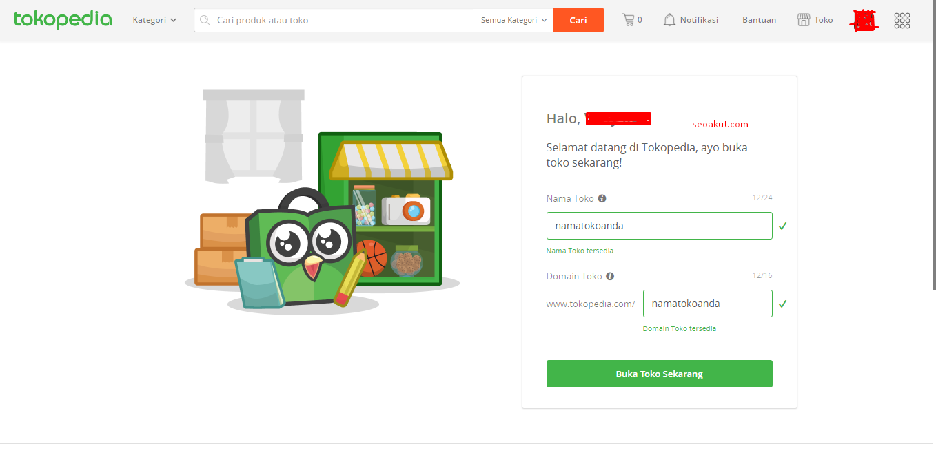 Menambahkan Produk Di Toko Online