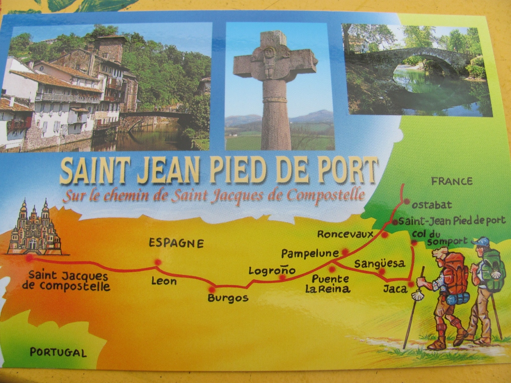 M&M Smith DAY 1 SPAIN ST JEAN PIED DE PORT to ORISSON 8 kms 2 hours
