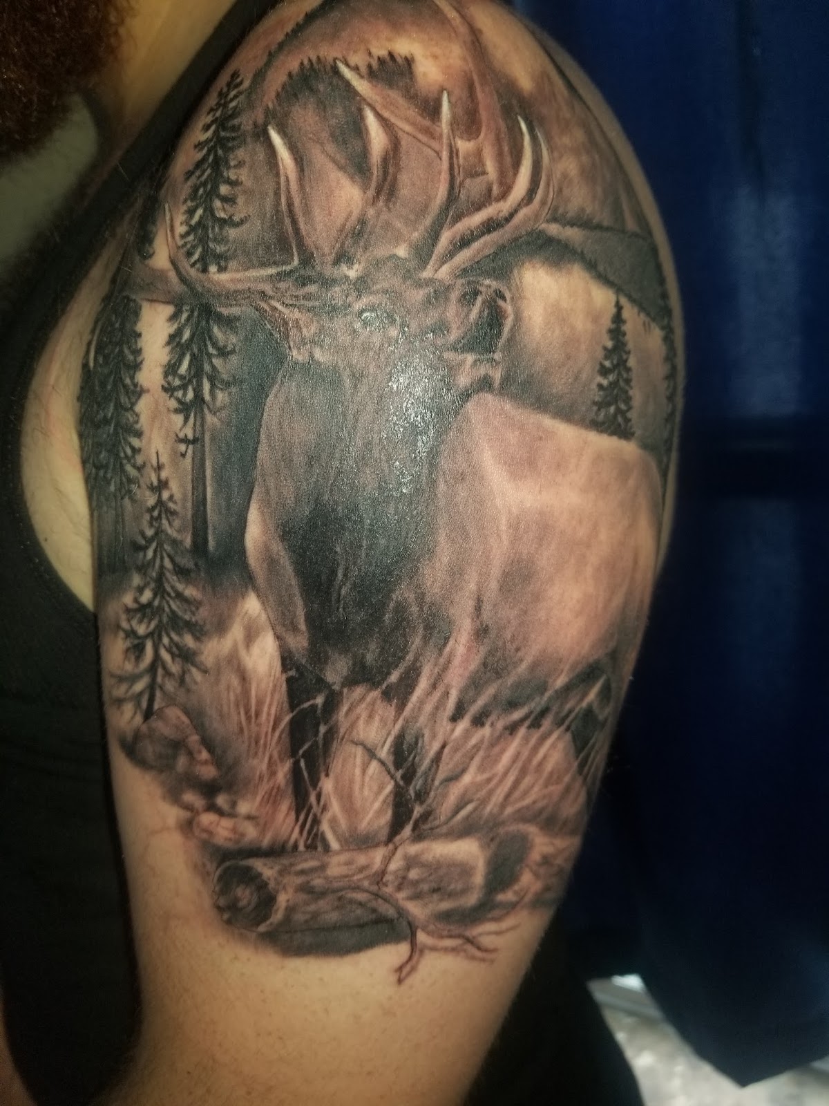 Elk tattoo