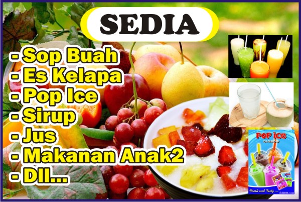 Download Contoh Banner Sop Buah Dan Es Campur Karyaku