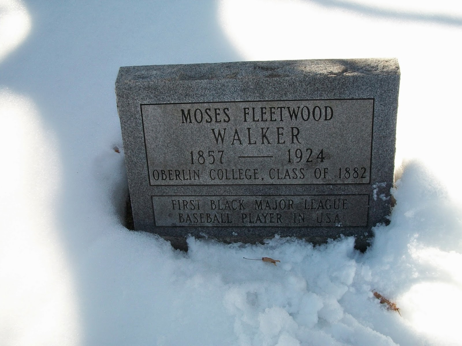 Travels of a Hobgoblin Taphophile Moses Fleetwood Walker Union