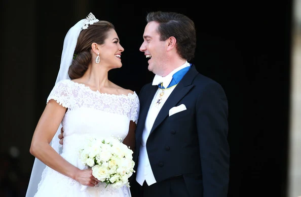 The Guests attended the wedding of Princess Madeleine of Sweden and Christopher O'Neill.