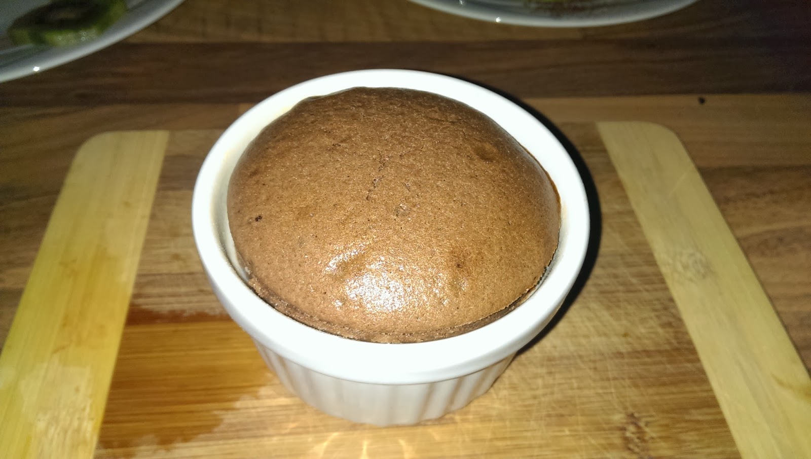 Larissa´s Koch und Backkünste: Schokosoufflé an Vanilleeis mit ...