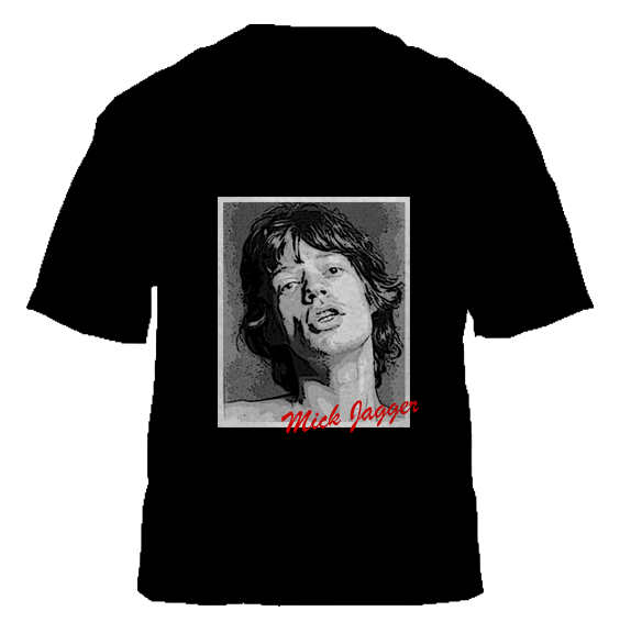 Mick Jagger | Collections T-shirts Design