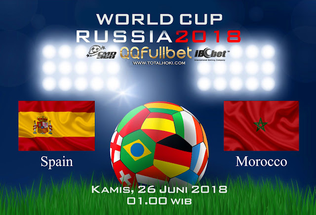 BOLA88 - PREDIKSI BOLA PIALA DUNIA : SPANYOL VS MAROKO 26 JUNI 2018 ( RUSSIA WORLD CUP 2018 )
