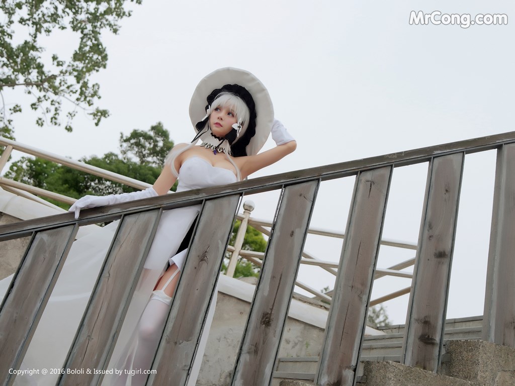 BoLoli 2017-09-13 Vol.117: Model Xia Mei Jiang (夏 美 酱) (26 pictures) photo 1-4