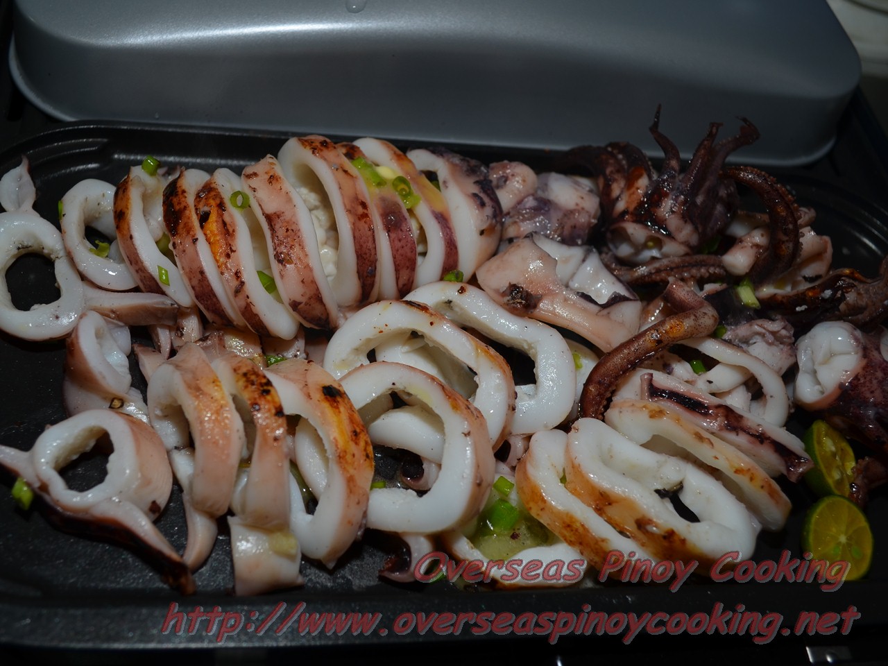 Salt and Pepper Grilled Squid
