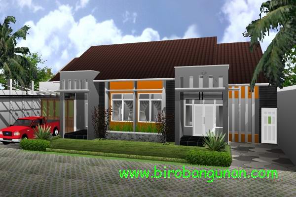 Desain Rumah Bpk Dhofir UPAYA MEROMBAK 2 KAPLING RUMAH 