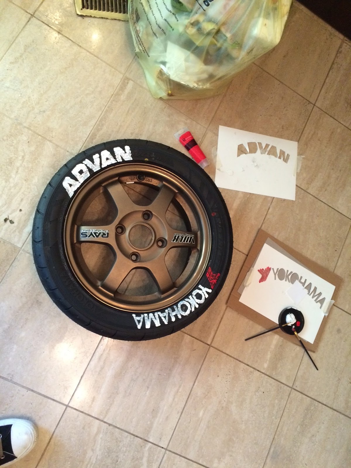 AutoSam: Tire Paint!