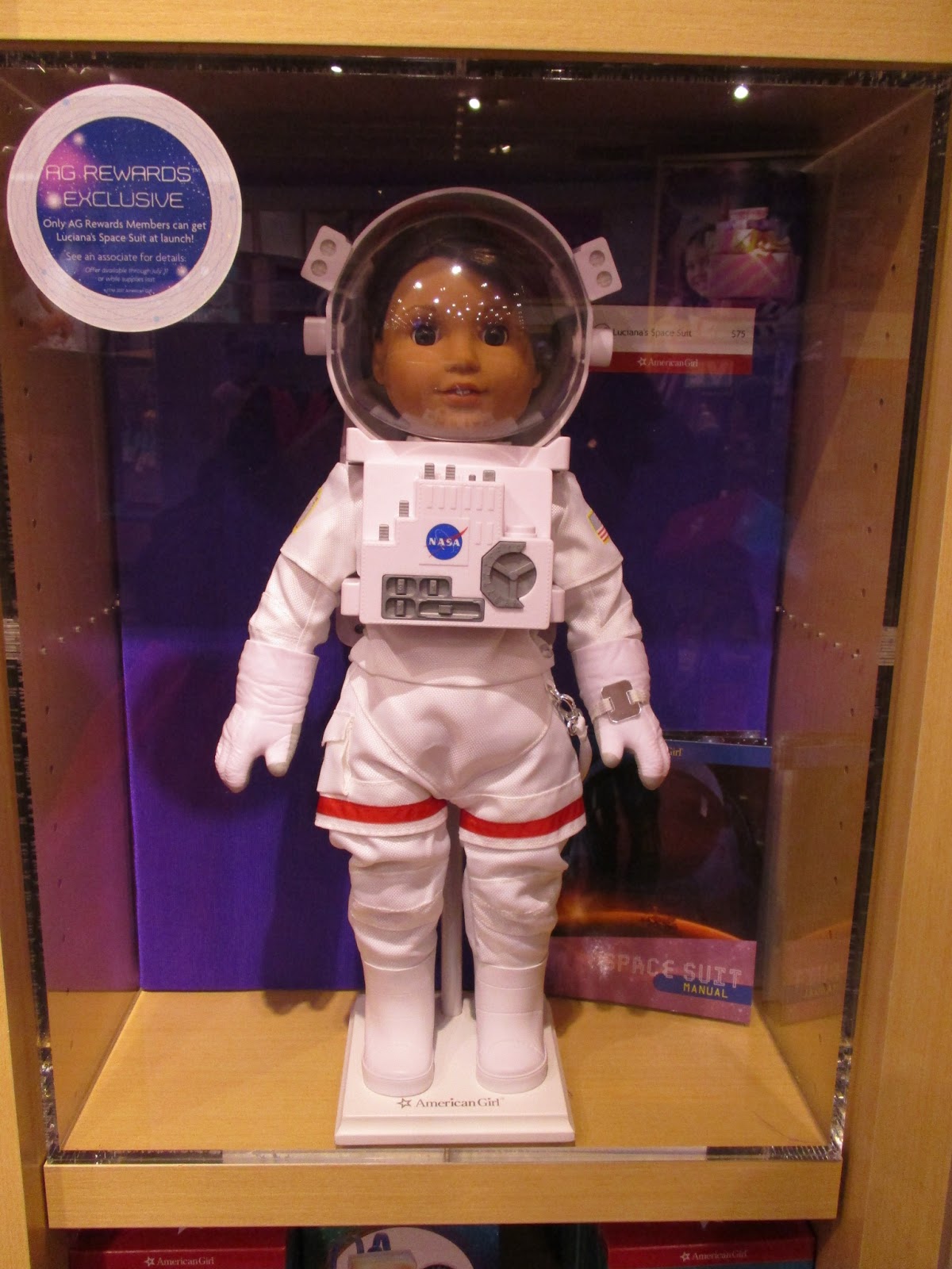 american girl doll space suit
