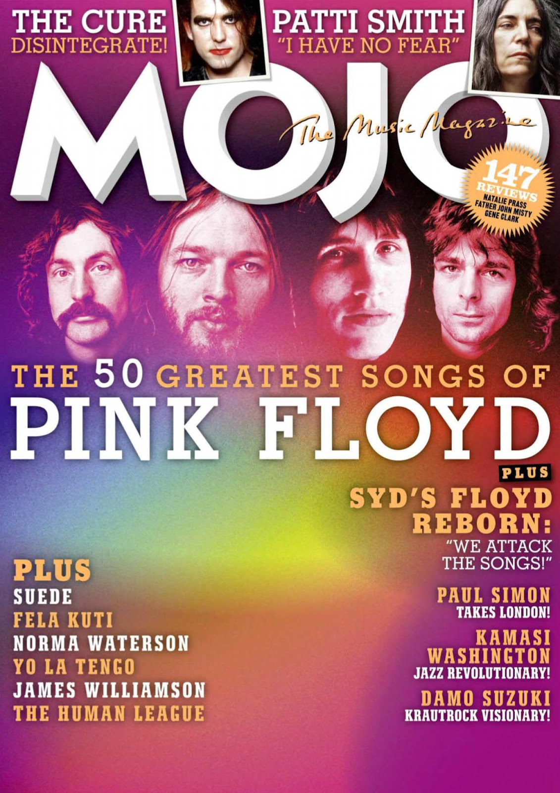 Pink Floyd Ilustrado The 50 Greatest PINK FLOYD Songs · Mojo 201807