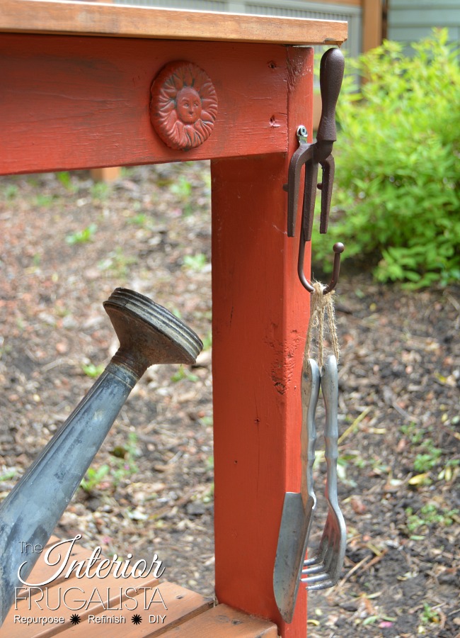 A Simple DIY Potting Bench You Can Make In A Day Interior Frugalista