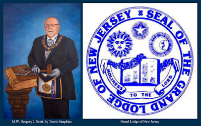 M.W. Gregory J. Scott. Past Grand Master. Grand Lodge of New Jersey. by Travis Simpkins