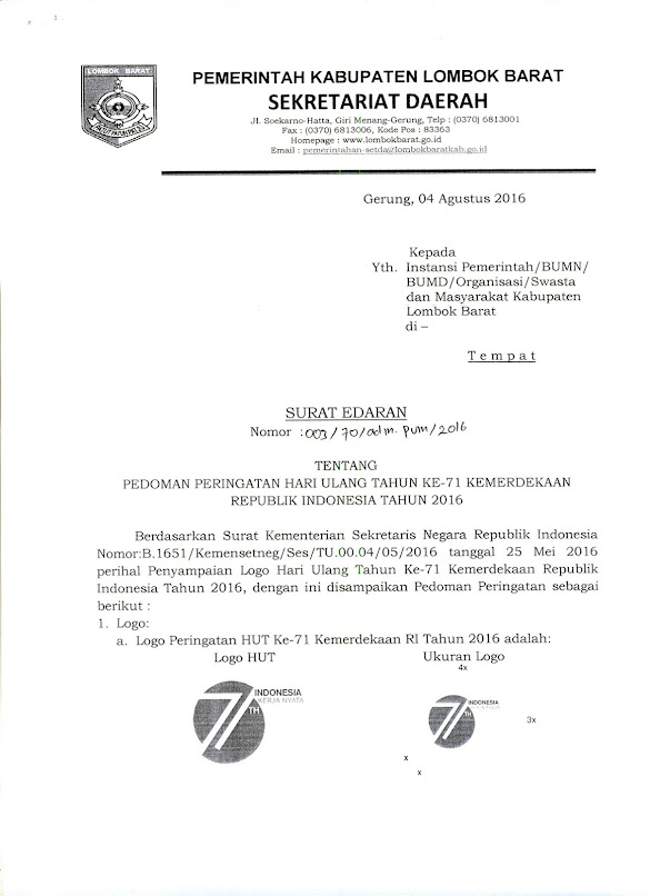 Setengah Resmi Contoh Surat Undangan Resmi Pentas Seni