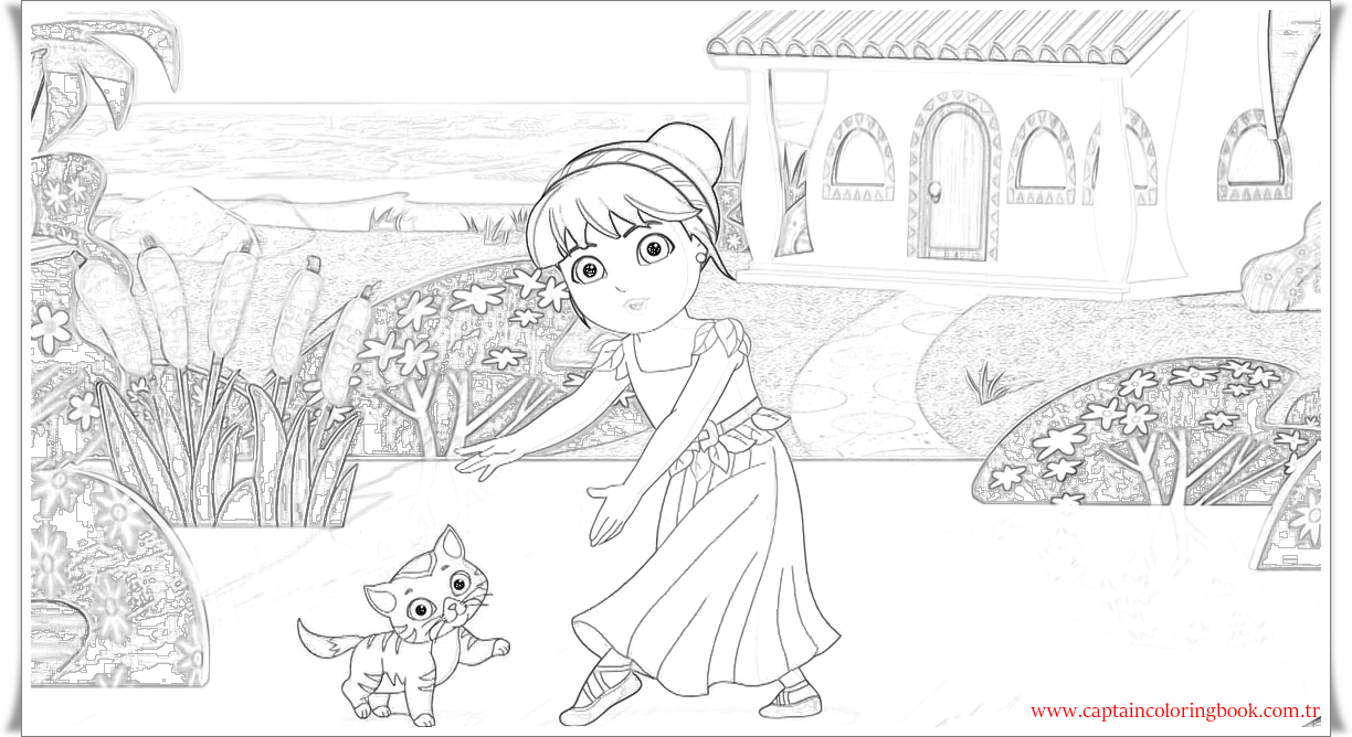 Coloring Pages Dora And Friends Into The City Coloring Pages