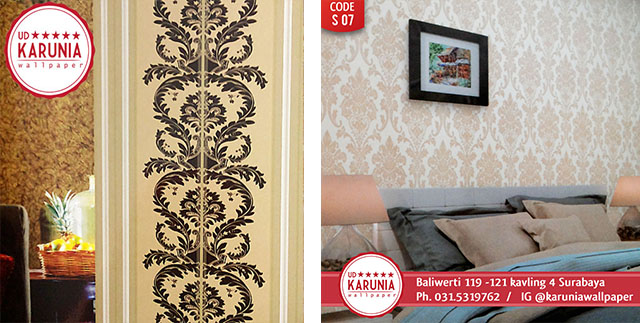 jual wallpaper vintage surabaya karunia baliwerti