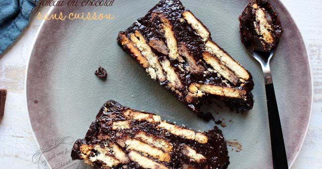 Gateau Au Chocolat Sans Cuisson Facile Et Rapide Il Etait Une Fois La Patisserie