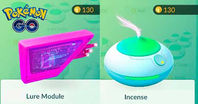 Incenso e Lure Module pokemon go Incenso e Lure Module pokemon go