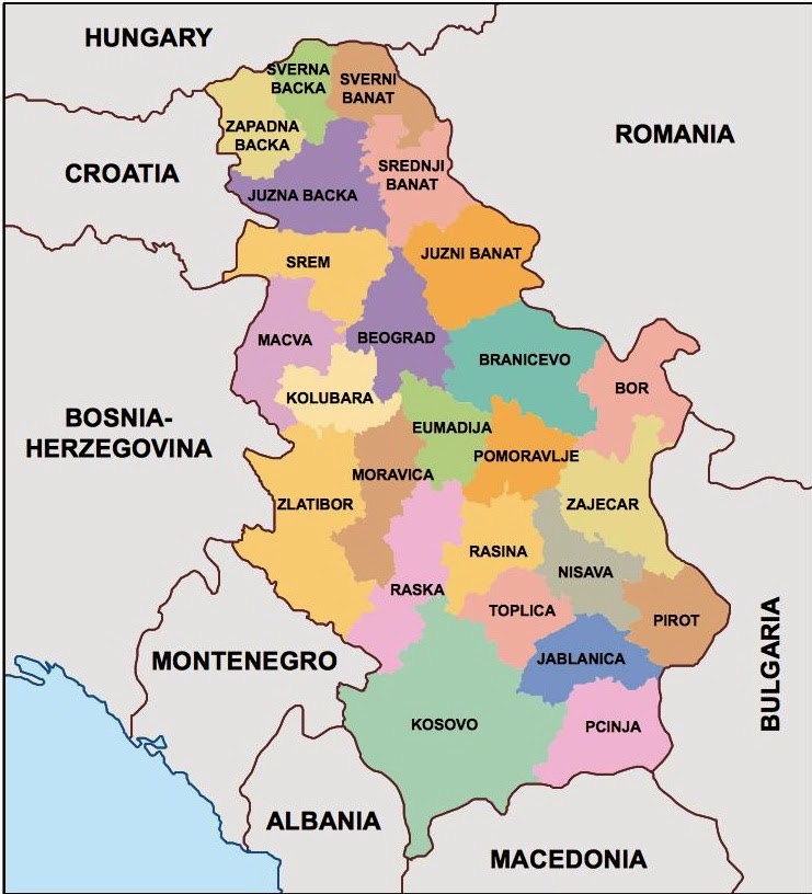 Сербия на