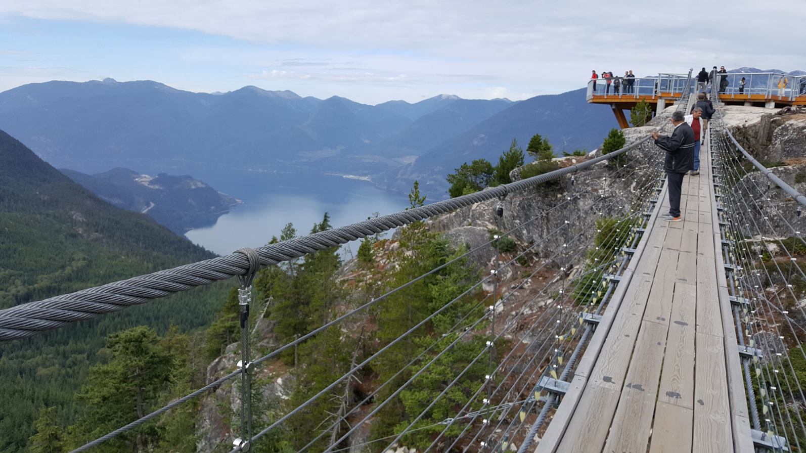 The Happy Pontist: Canadian Bridges: 7. Sky Pilot Suspension Bridge