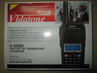 Handy Talky Vidatone V-E600 Dual Band UHF + VHF
