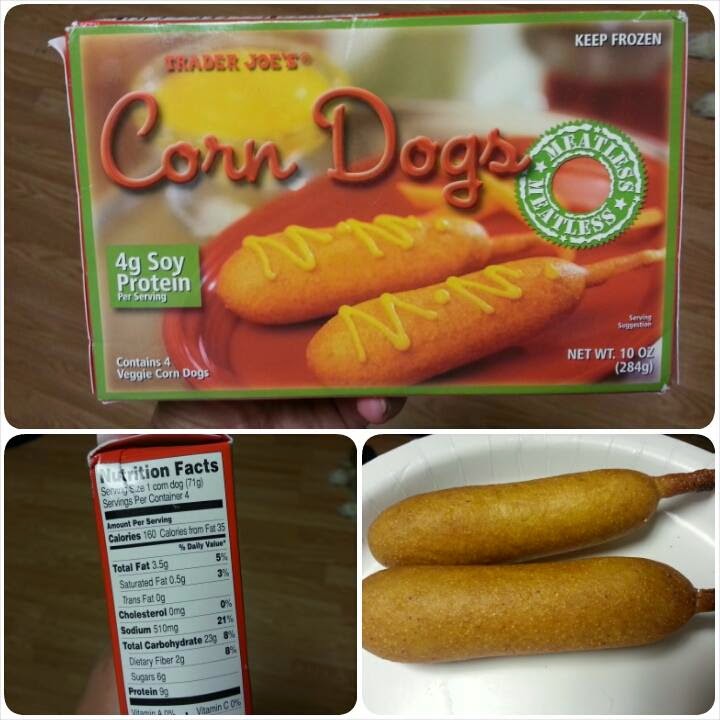 Shannon's Lightening the Load Trader Joe's Meatless Corn Dogs