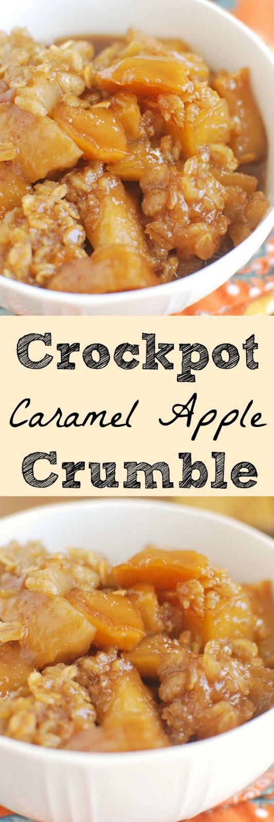 Slow Cooker Caramel Apple Crumble Sweetiest Plate