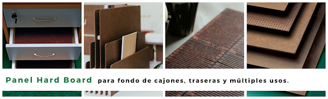 Tablero Nordex fondo de cajon muebleria 