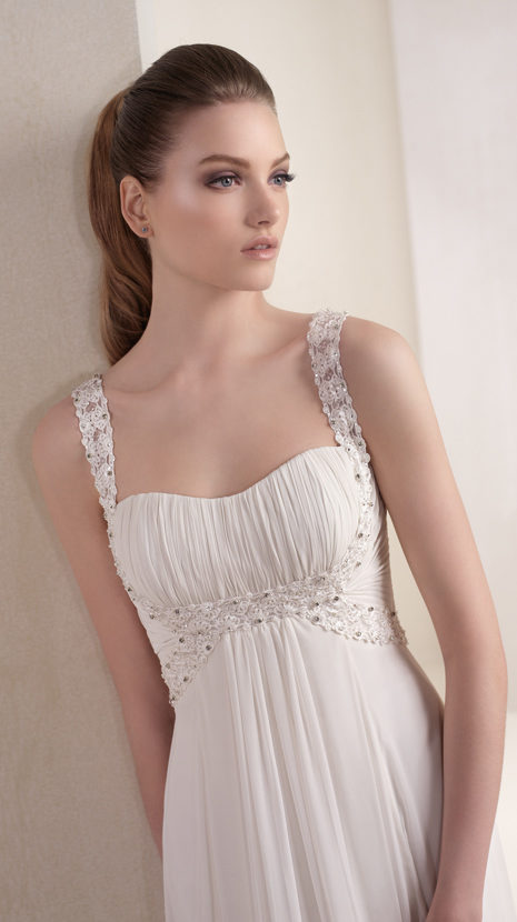 As a collection of the Pronovias Group White One wedding dresses specialize