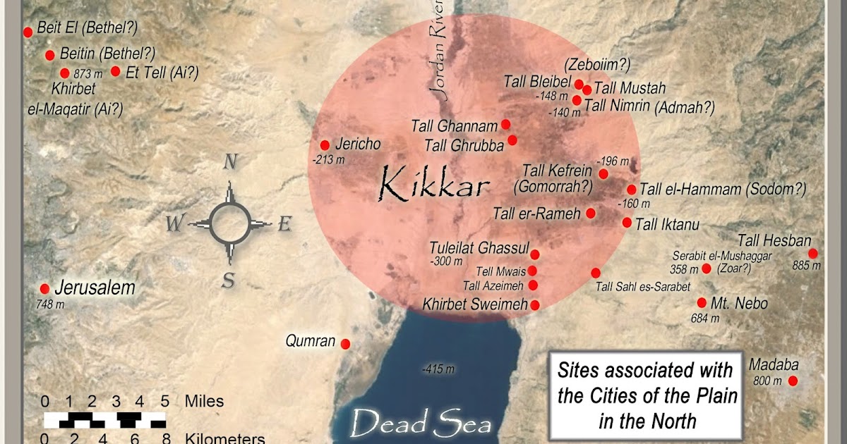 Biblical Archaeology Map 10