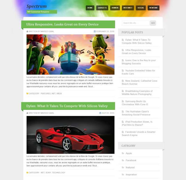This blogger template has free, responsive, SEO friendly, mobile friendly, high quality, related post widget, stylish, simple, dynamic, popular post, recent post, social share buttons, responsive menubar, submenu bar and author box. This template is suitable for all blogs like news blog, magazine blogs, photo gallery blog, video gallery blog, movies blog, personal blog etc. Hope, you will like this template.