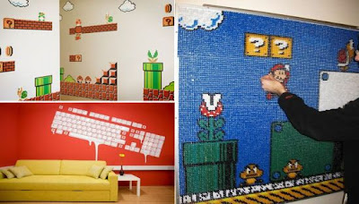 decoración de video juegos Decoración para amantes de video juegos y computadoras