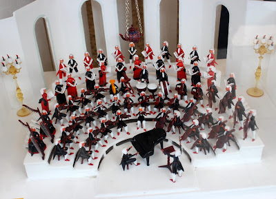 Orquesta en cristal de Murano