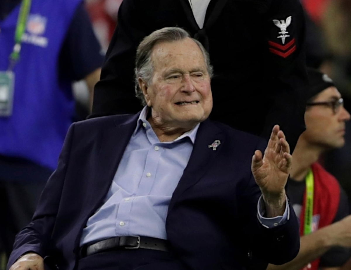 george hw bush dead