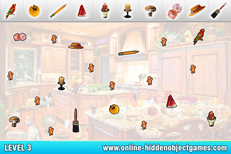 Kitchen Hidden Objects 3